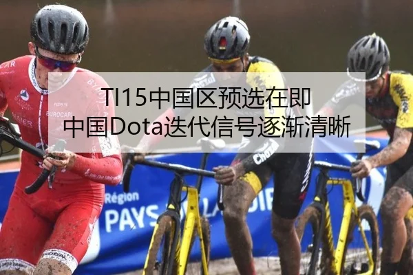 TI15中国区预选在即 中国Dota迭代信号逐渐清晰